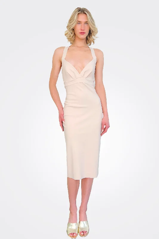 Nisup Midi Dress - Sea Shell